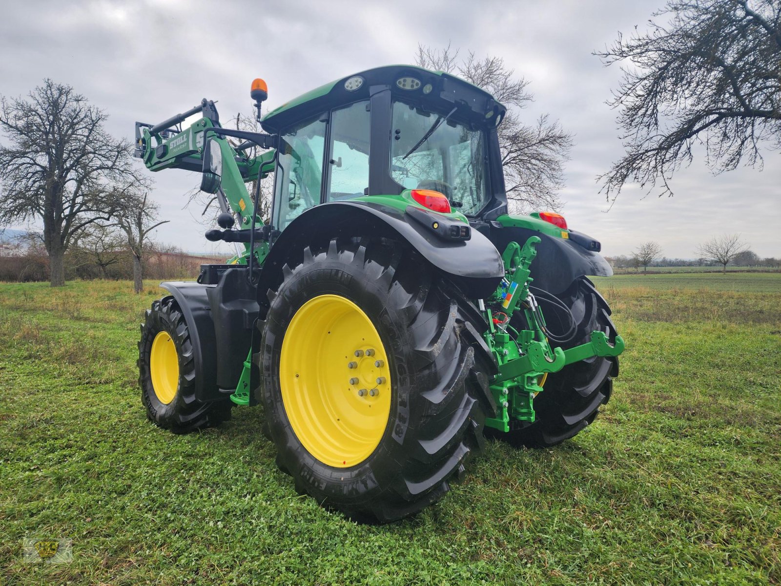 Traktor Türe ait John Deere 6120M AutoPowr AutoTrac Frontlader b7, Gebrauchtmaschine içinde Willanzheim (resim 3)
