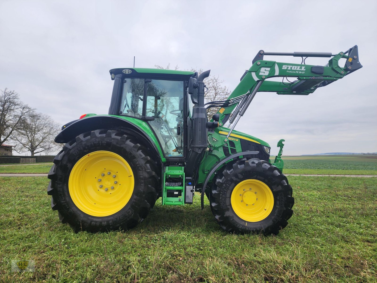 Traktor Türe ait John Deere 6120M AutoPowr AutoTrac Frontlader b7, Gebrauchtmaschine içinde Willanzheim (resim 7)