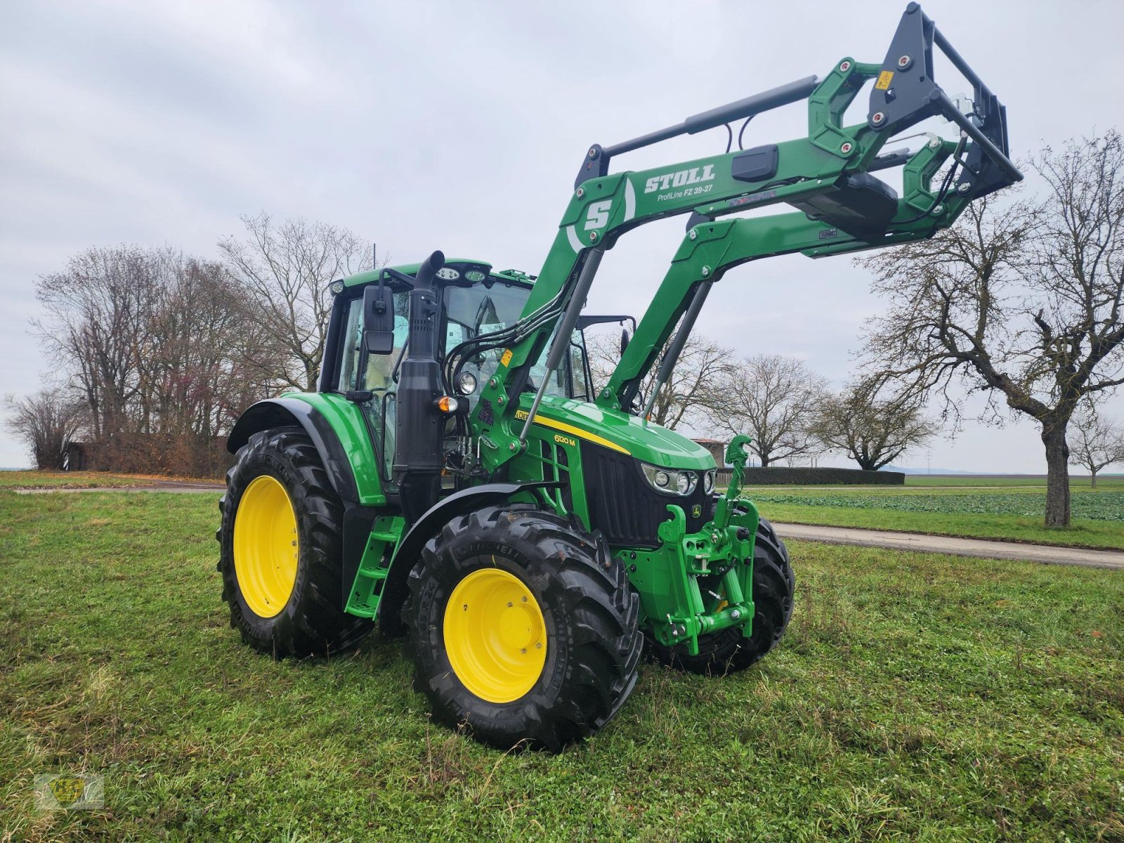 Traktor Türe ait John Deere 6120M AutoPowr AutoTrac Frontlader b7, Gebrauchtmaschine içinde Willanzheim (resim 9)