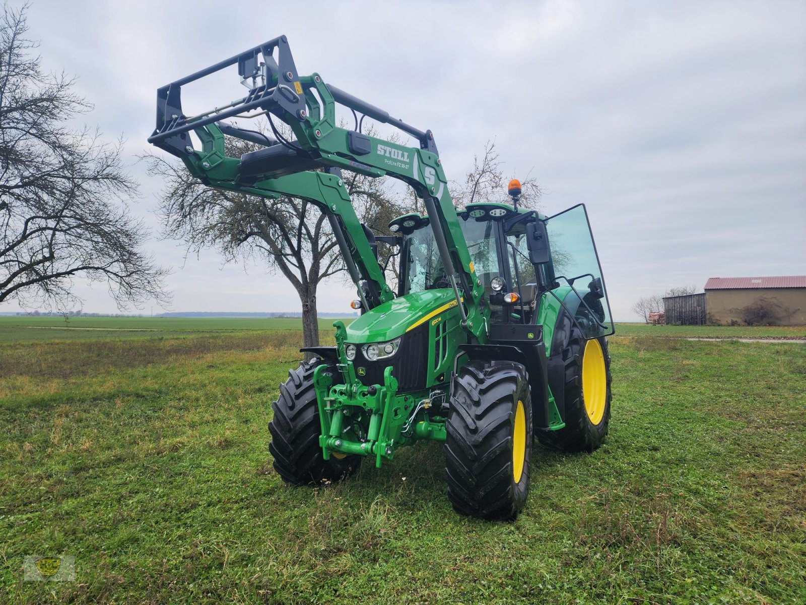 Traktor Türe ait John Deere 6120M AutoPowr AutoTrac Frontlader b7, Gebrauchtmaschine içinde Willanzheim (resim 12)