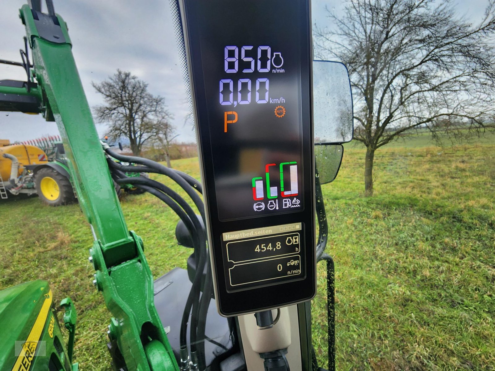 Traktor Türe ait John Deere 6120M AutoPowr AutoTrac Frontlader b7, Gebrauchtmaschine içinde Willanzheim (resim 15)