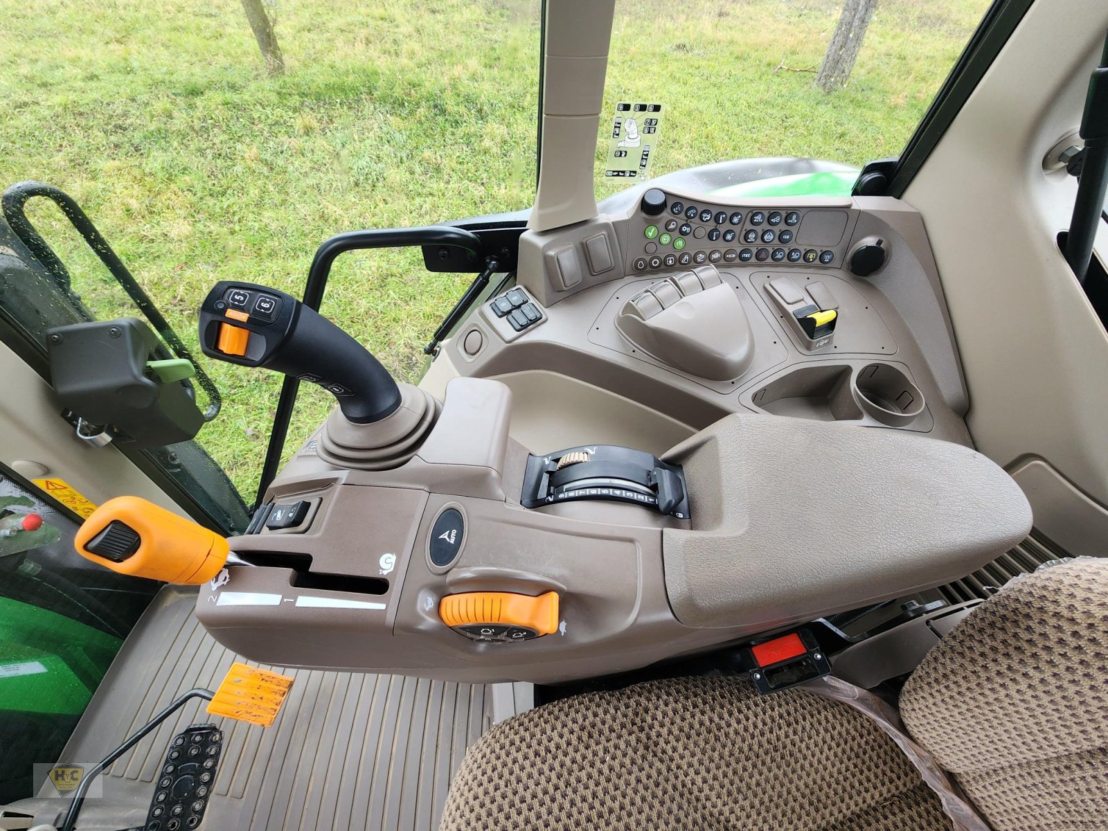 Traktor Türe ait John Deere 6120M AutoPowr AutoTrac Frontlader b7, Gebrauchtmaschine içinde Willanzheim (resim 16)