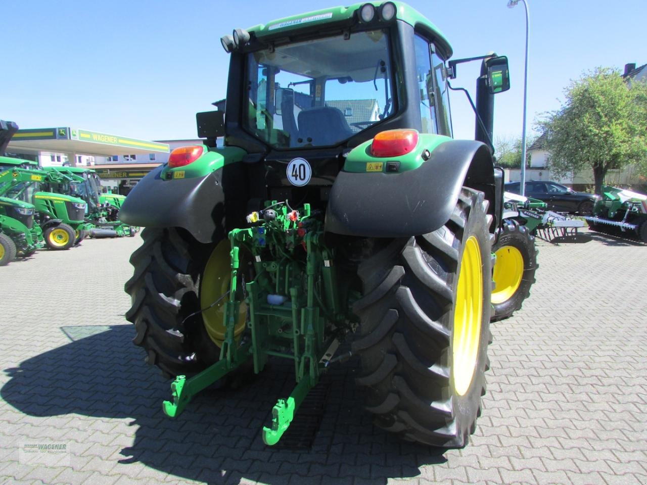 Traktor typu John Deere 6120M  CQ40, Gebrauchtmaschine v Bad Wildungen - Wega (Obrázek 3)