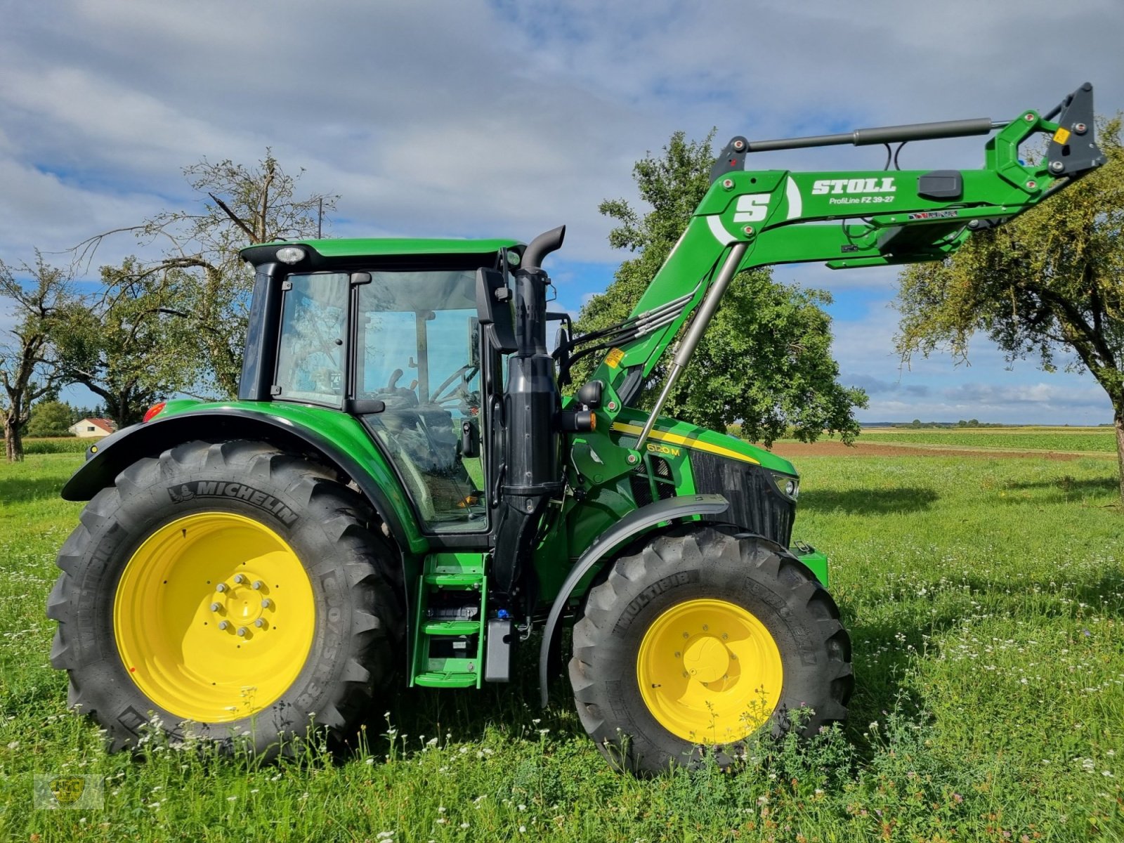 Traktor typu John Deere 6120M Frontlader a42, Gebrauchtmaschine v Willanzheim (Obrázek 7)