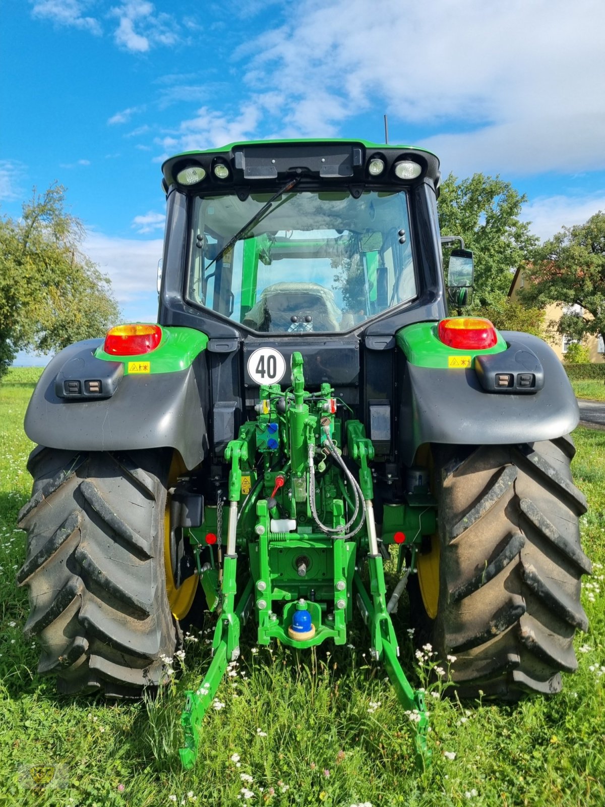 Traktor typu John Deere 6120M Frontlader a42, Gebrauchtmaschine v Willanzheim (Obrázek 8)