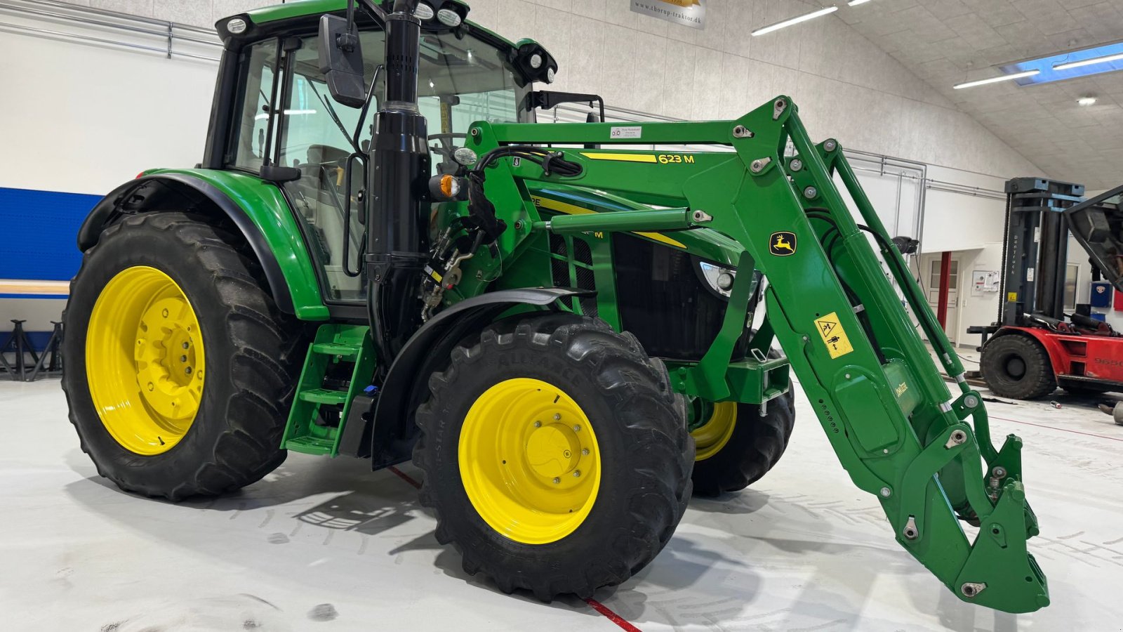 Traktor del tipo John Deere 6120M KUN 3300 TIMER!, Gebrauchtmaschine en Nørager (Imagen 9)