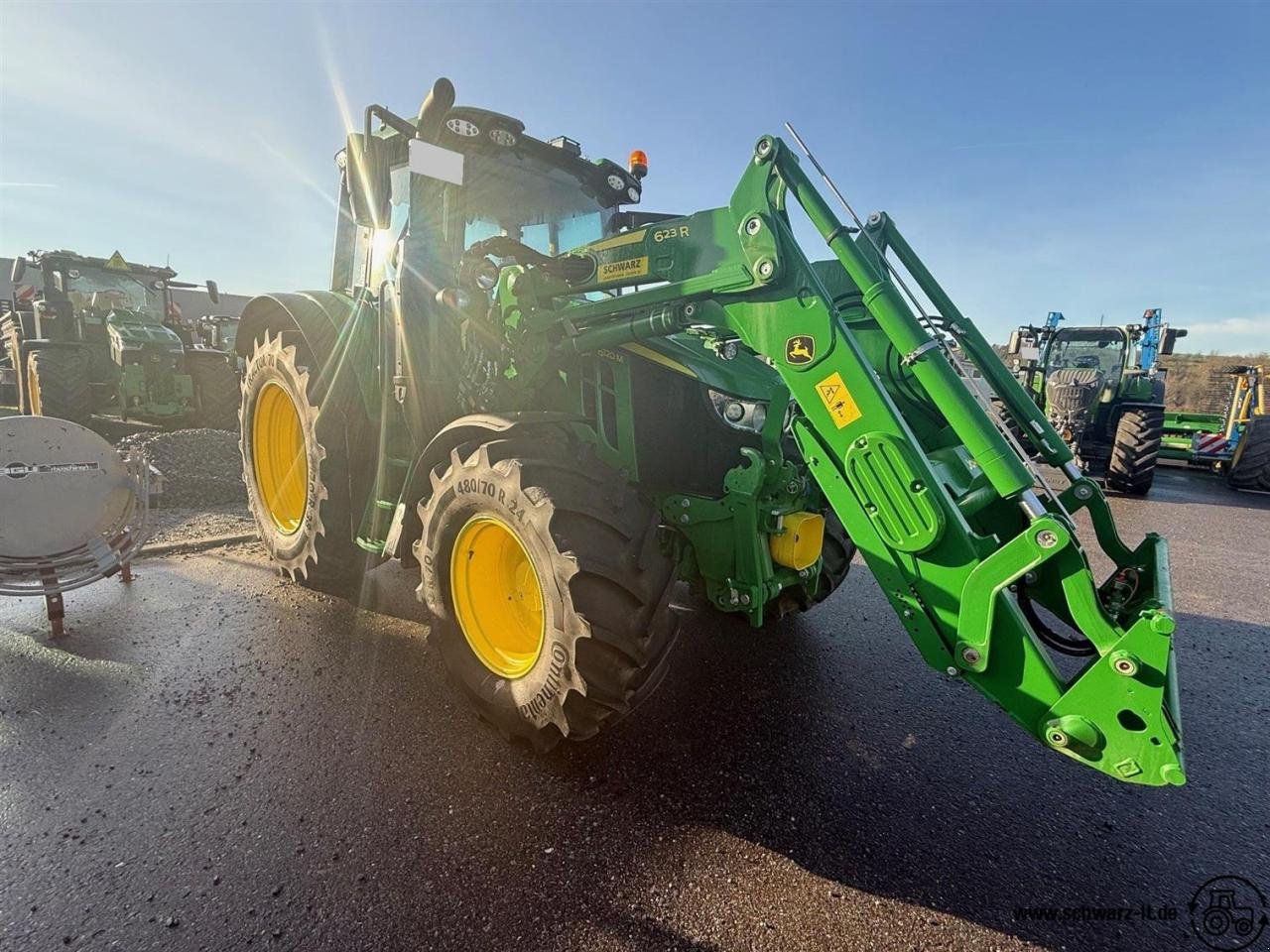 Traktor del tipo John Deere 6120M, Gebrauchtmaschine en Aspach (Imagen 3)