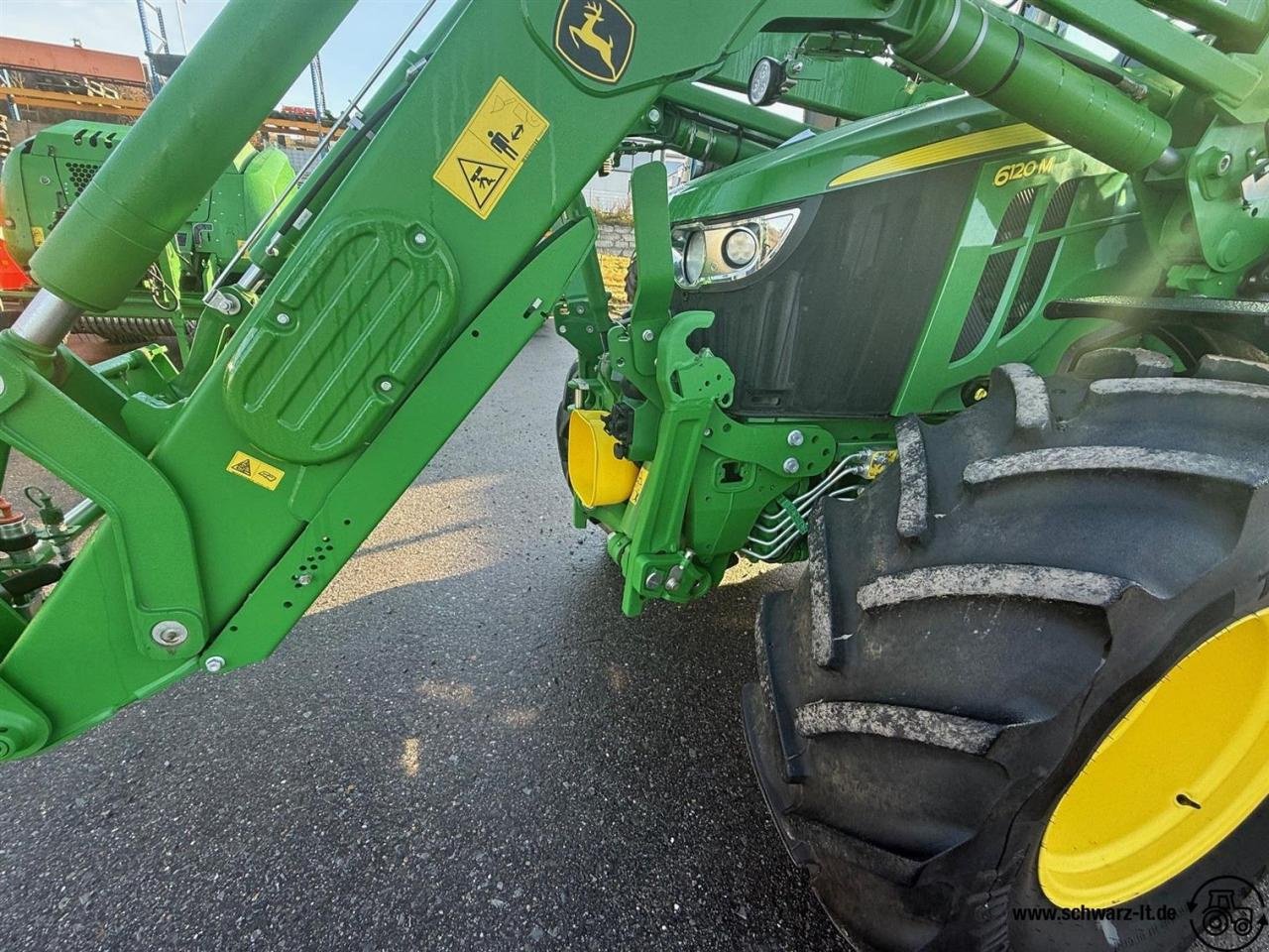 Traktor del tipo John Deere 6120M, Gebrauchtmaschine en Aspach (Imagen 9)