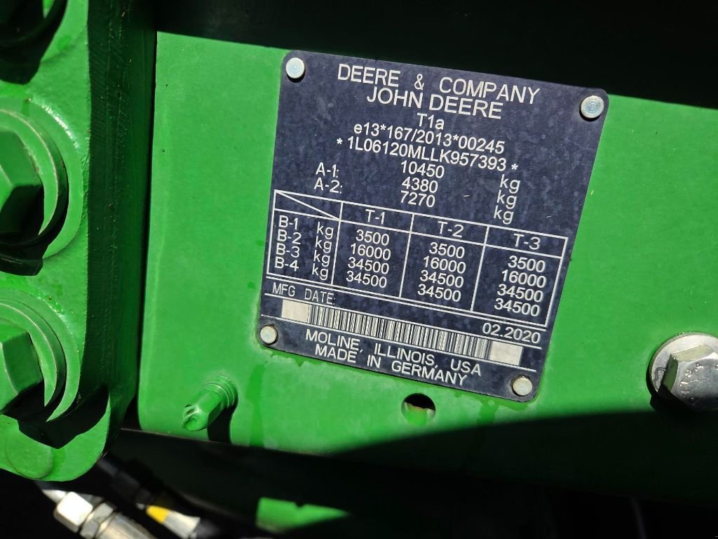 Traktor del tipo John Deere 6120M, Gebrauchtmaschine en BRECEY (Imagen 2)