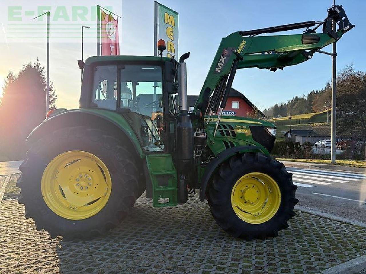 Traktor del tipo John Deere 6120m, Gebrauchtmaschine en GROBELNO (Imagen 5)