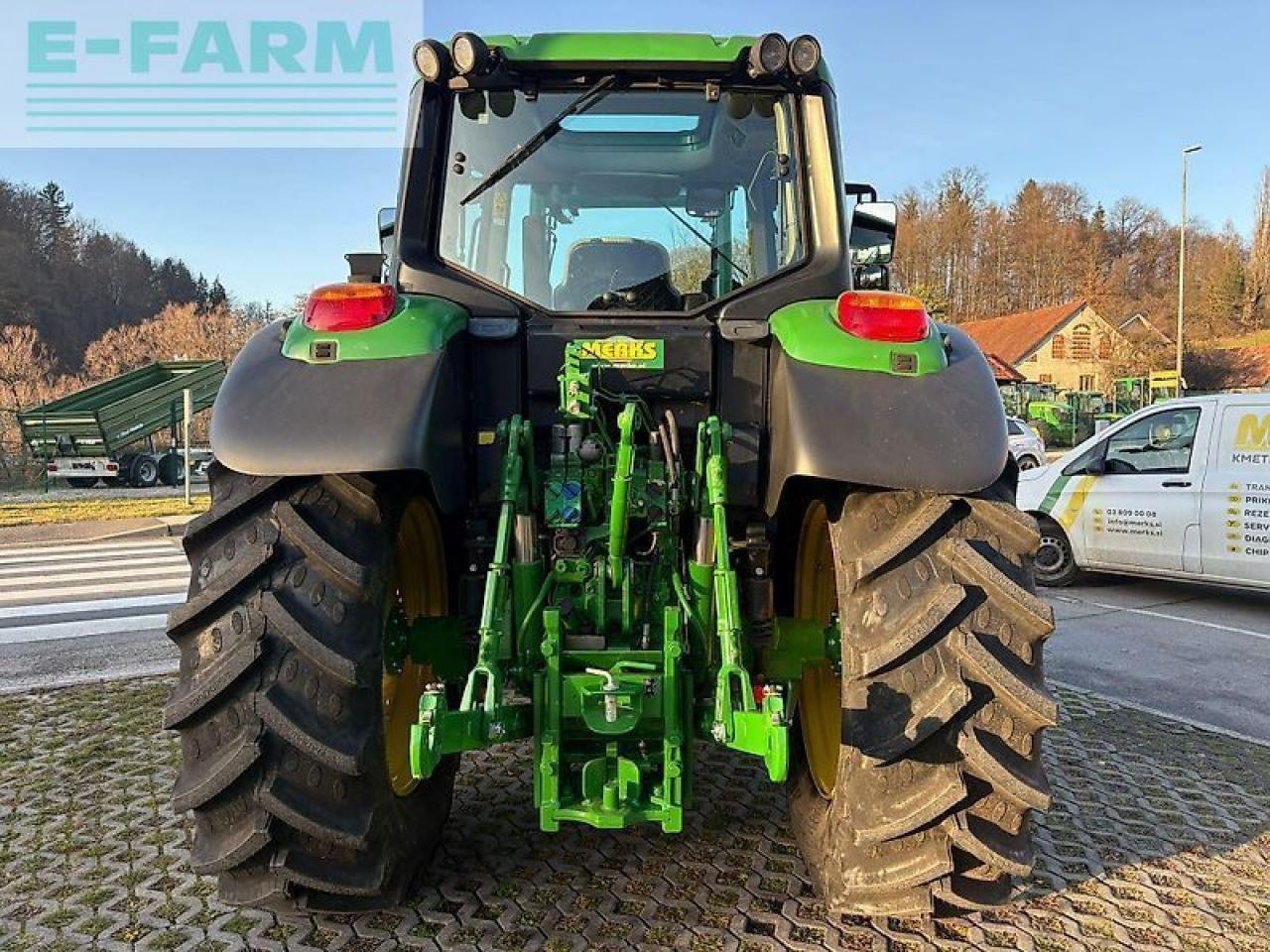 Traktor del tipo John Deere 6120m, Gebrauchtmaschine en GROBELNO (Imagen 8)