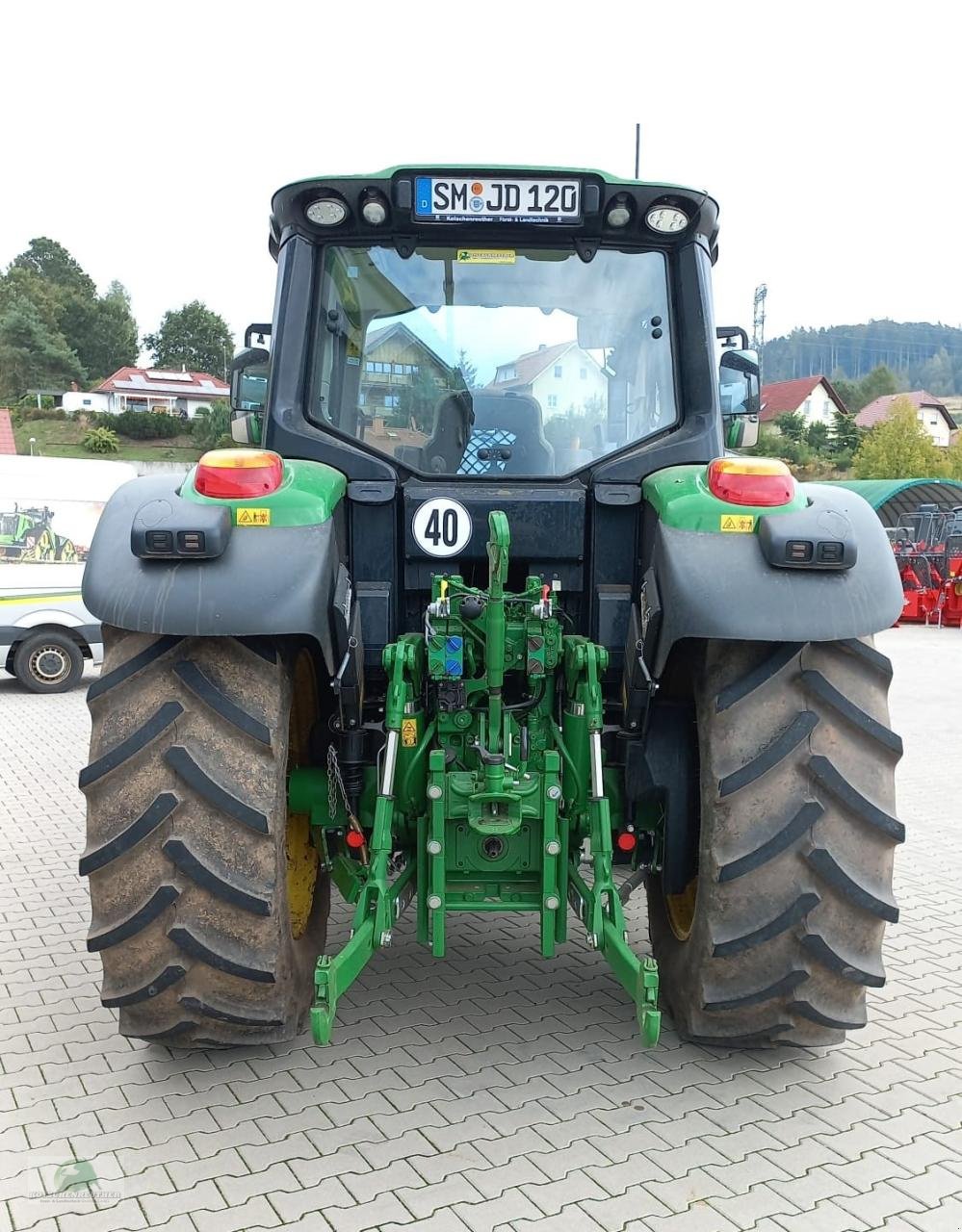 Traktor του τύπου John Deere 6120M, Neumaschine σε Teichröda (Φωτογραφία 3)