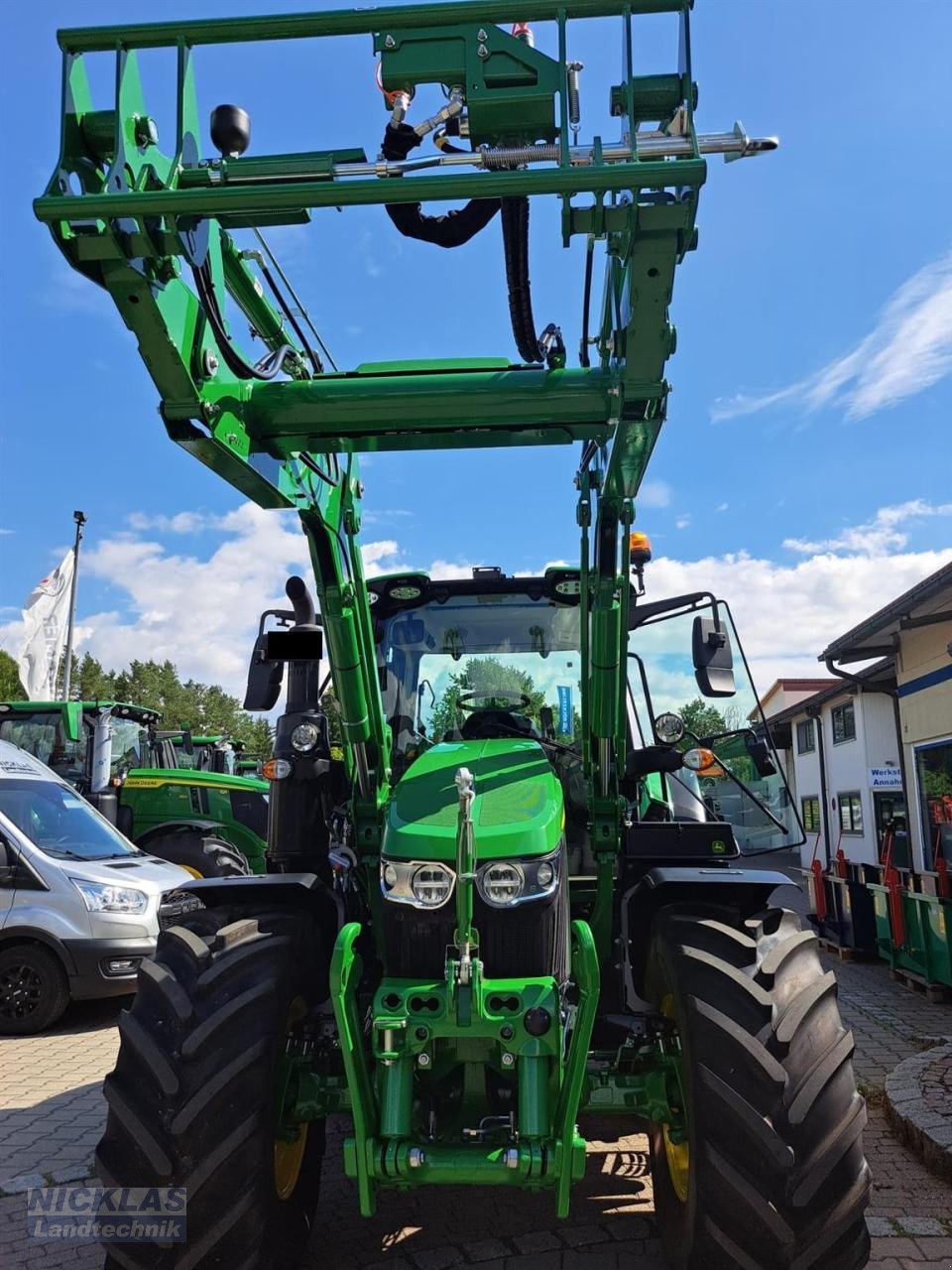 Traktor typu John Deere 6120M, Neumaschine v Schirradorf (Obrázek 2)