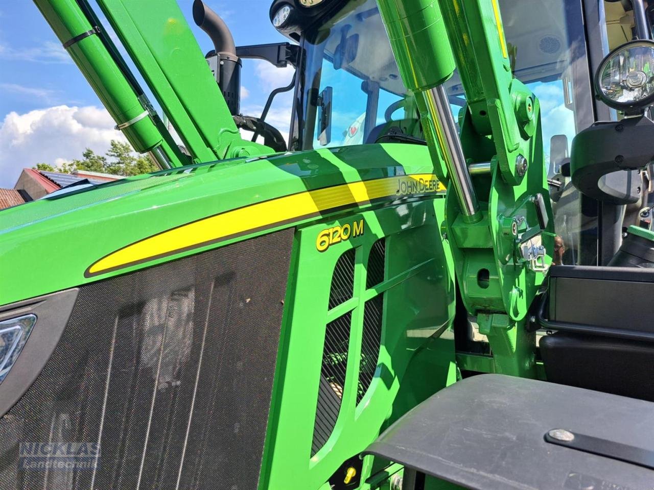 Traktor typu John Deere 6120M, Neumaschine v Schirradorf (Obrázek 7)