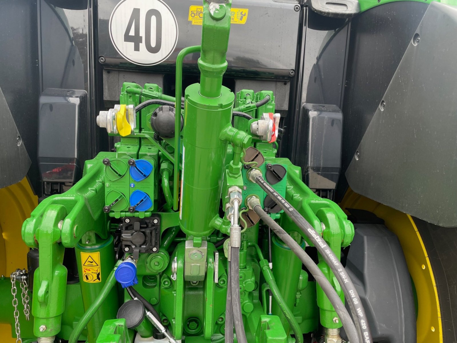 Traktor типа John Deere 6120M, Gebrauchtmaschine в Burglengenfeld (Фотография 8)