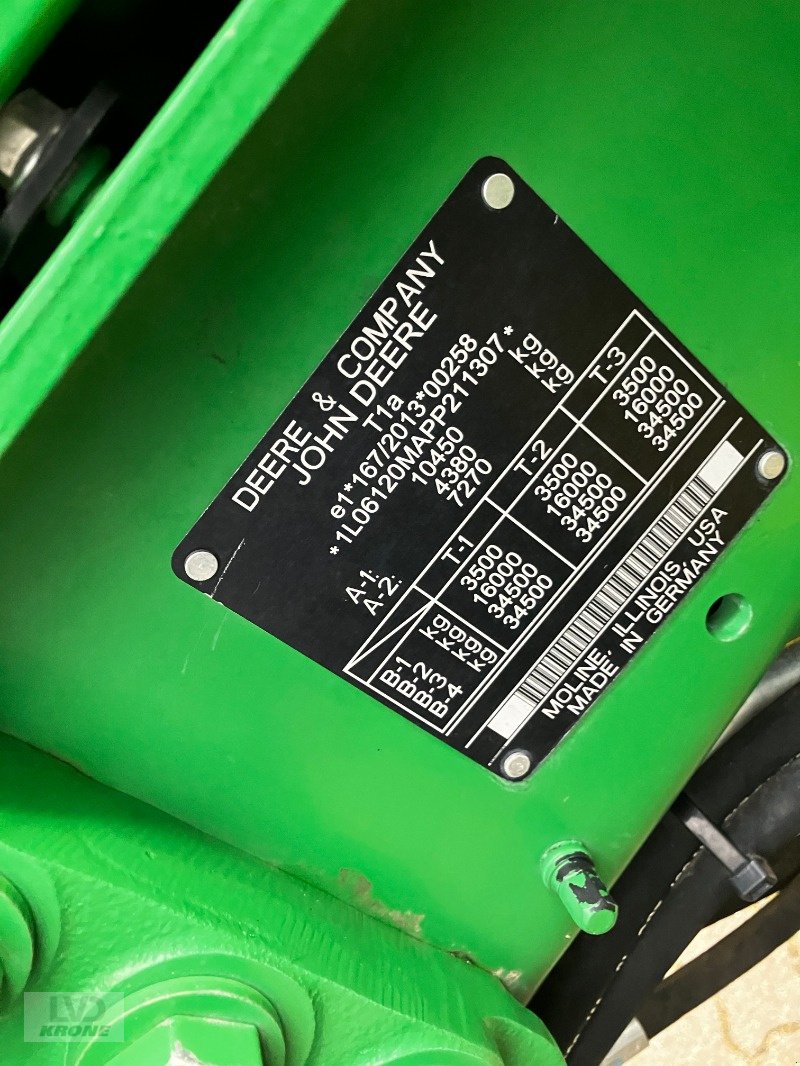 Traktor typu John Deere 6120M, Gebrauchtmaschine v Alt-Mölln (Obrázok 14)