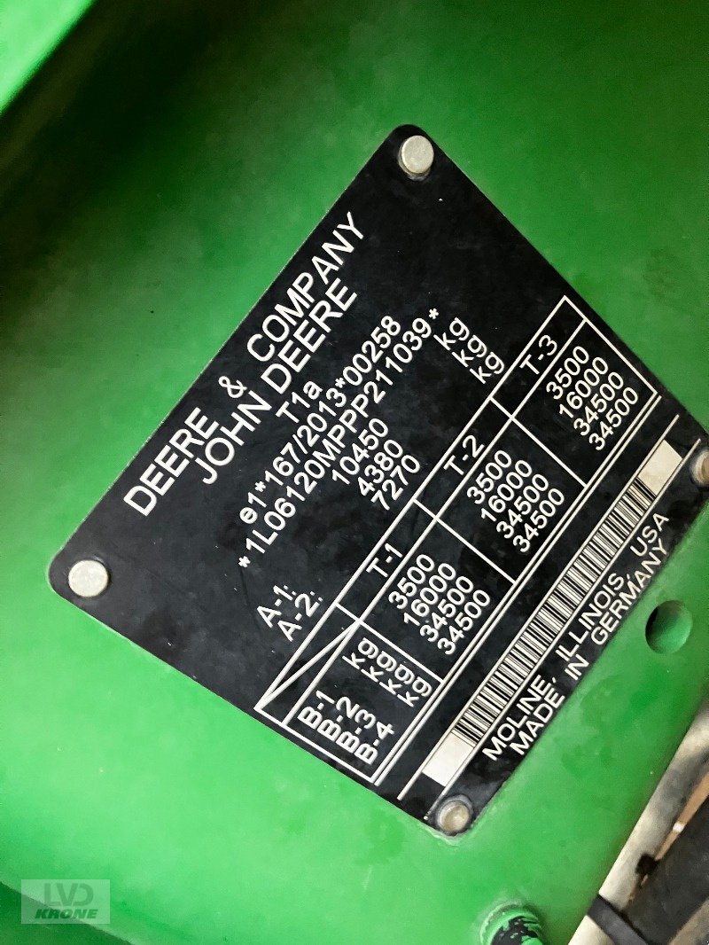Traktor от тип John Deere 6120M, Gebrauchtmaschine в Alt-Mölln (Снимка 11)