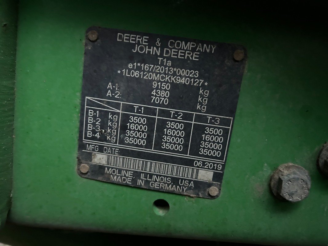 Traktor типа John Deere 6120M, Gebrauchtmaschine в Sittensen (Фотография 22)