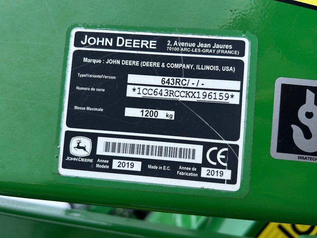 Traktor типа John Deere 6120M, Gebrauchtmaschine в Sittensen (Фотография 21)