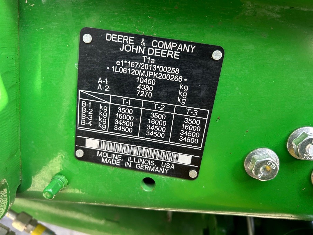 Traktor типа John Deere 6120M, Gebrauchtmaschine в Sittensen (Фотография 24)