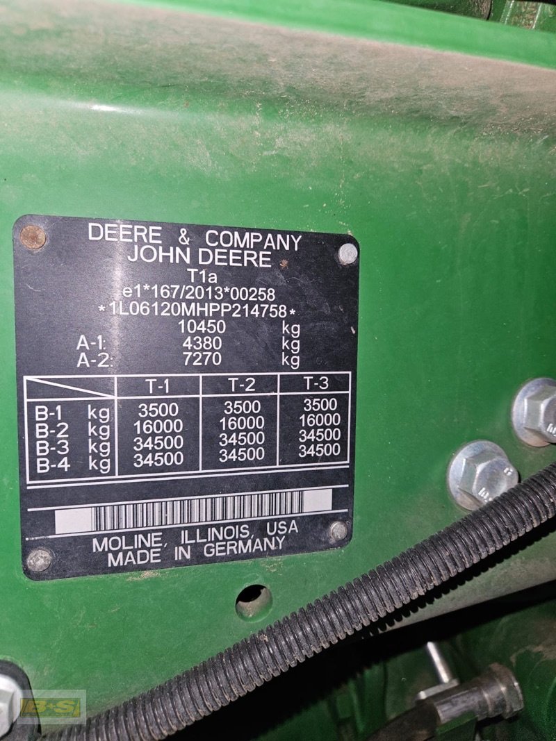 Traktor от тип John Deere 6120M, Gebrauchtmaschine в Grabow (Снимка 2)
