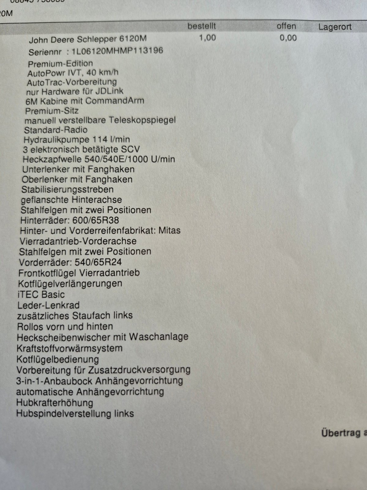 Traktor typu John Deere 6120M, Gebrauchtmaschine v Bad Kohlgrub (Obrázek 11)