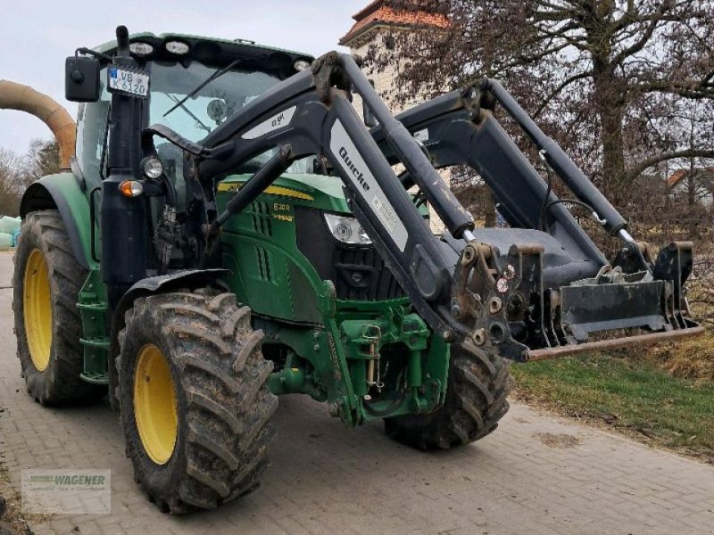 Traktor des Typs John Deere 6120R  AQ+40, Gebrauchtmaschine in Bad Wildungen - Wega (Bild 1)