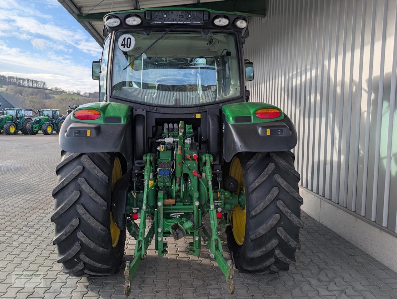 Traktor del tipo John Deere 6120R  AQ+40, Gebrauchtmaschine In Bad Wildungen - Wega (Immagine 2)
