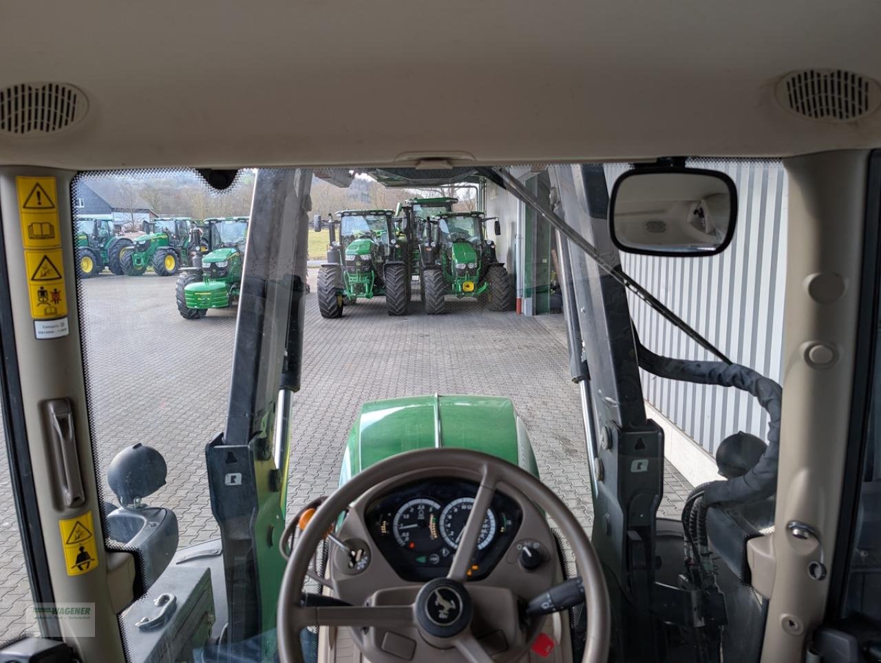 Traktor del tipo John Deere 6120R  AQ+40, Gebrauchtmaschine In Bad Wildungen - Wega (Immagine 5)