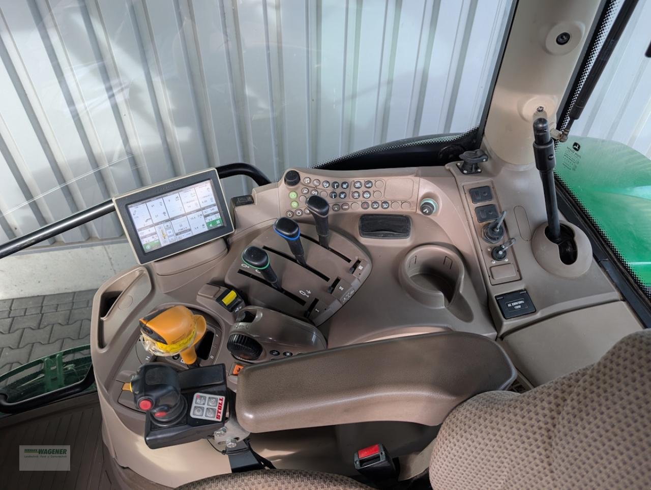 Traktor del tipo John Deere 6120R  AQ+40, Gebrauchtmaschine In Bad Wildungen - Wega (Immagine 7)