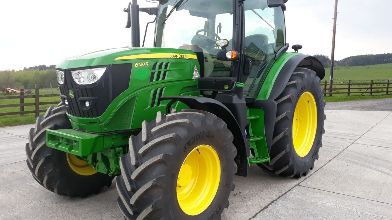 Traktor del tipo John Deere 6120R Premium m/Eco-shift og krybegear, Gebrauchtmaschine en Toftlund (Imagen 12)