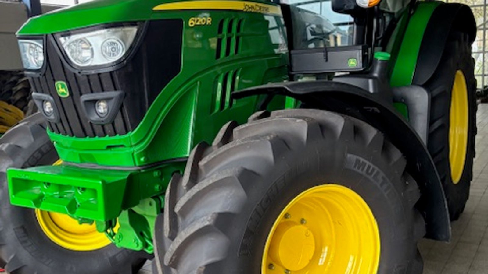 Traktor del tipo John Deere 6120R Premium m/Eco-shift og krybegear, Gebrauchtmaschine en Toftlund (Imagen 5)