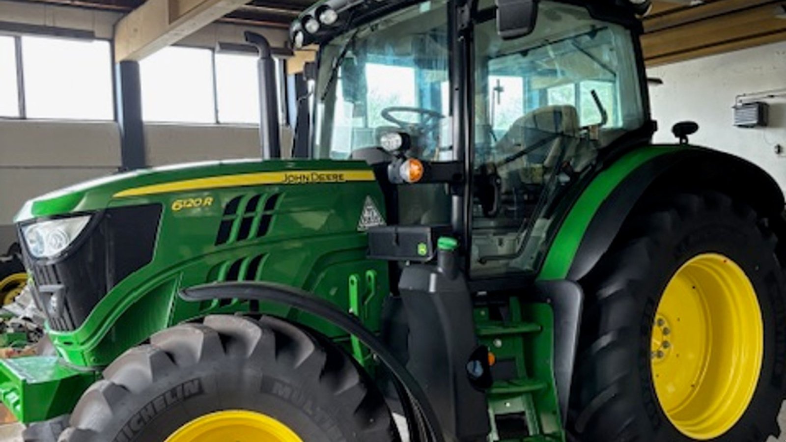Traktor del tipo John Deere 6120R Premium m/Eco-shift og krybegear, Gebrauchtmaschine en Toftlund (Imagen 4)