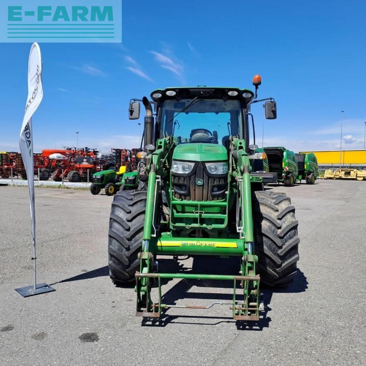 Traktor des Typs John Deere 6125 r, Gebrauchtmaschine in ORZIVECCHI (Bild 2)