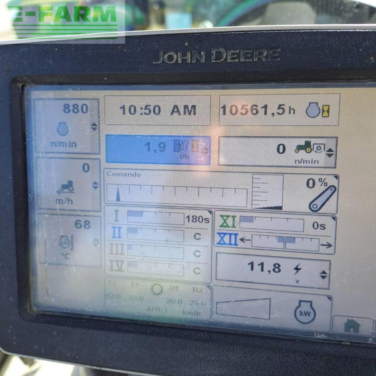 Traktor des Typs John Deere 6125 r, Gebrauchtmaschine in ORZIVECCHI (Bild 8)