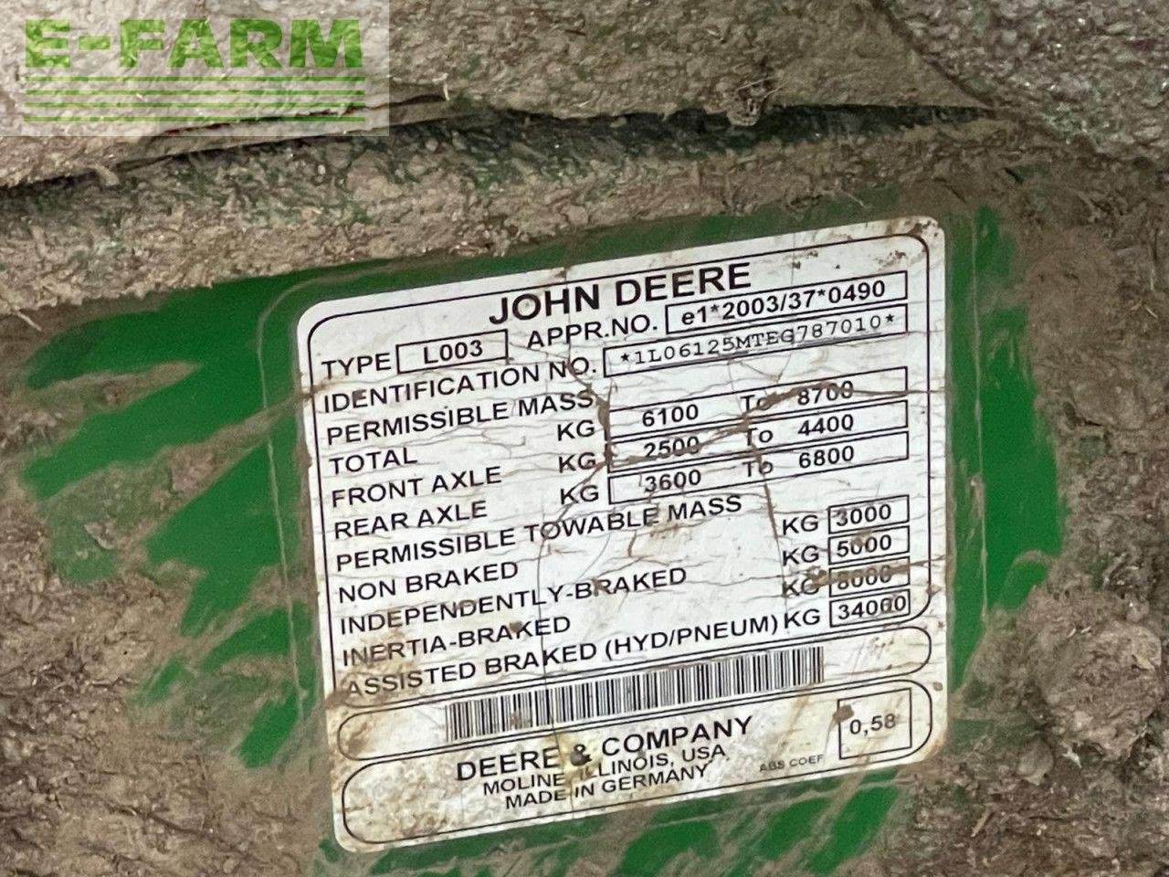 Traktor от тип John Deere 6125M, Gebrauchtmaschine в HUNTLY (Снимка 7)
