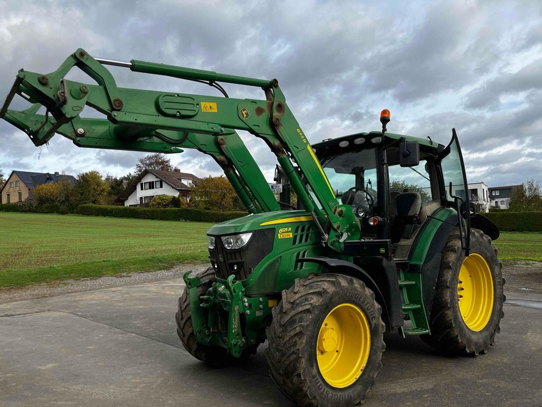 Traktor du type John Deere 6125R + 643R, Gebrauchtmaschine en Lauterberg/Barbis (Photo 1)