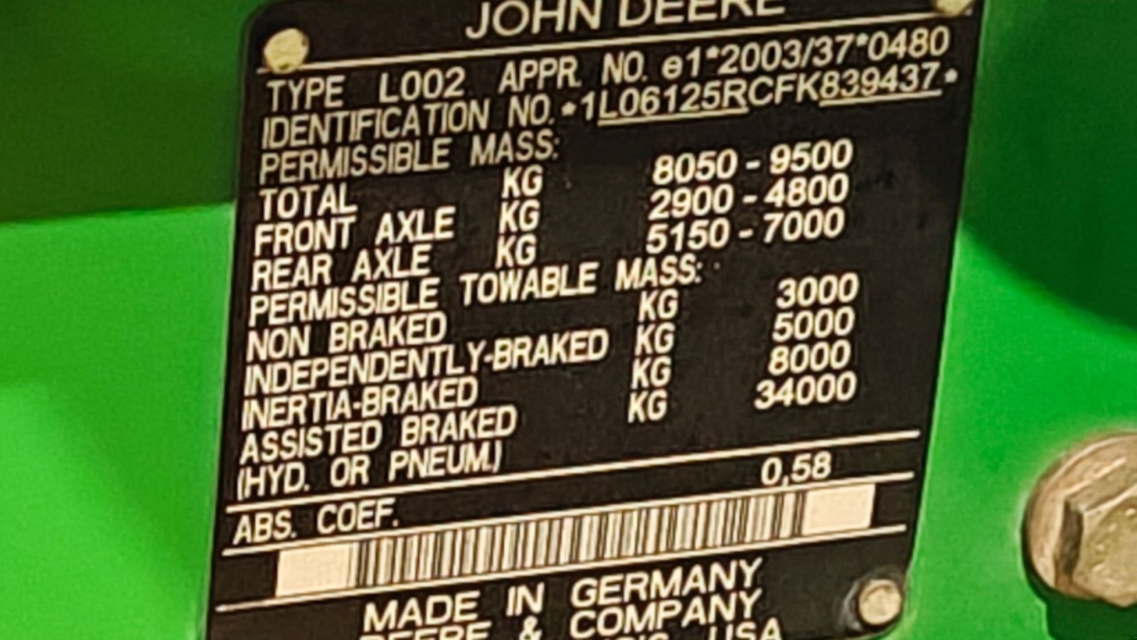 Traktor del tipo John Deere 6125R AutoQuad, Gebrauchtmaschine In Holstebro (Immagine 19)
