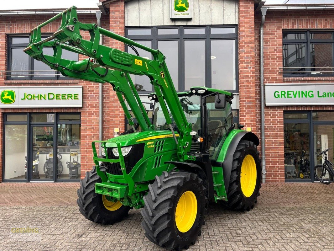 Traktor typu John Deere 6125R inkl. John Deere H340, Gebrauchtmaschine w Ahaus (Zdjęcie 1)