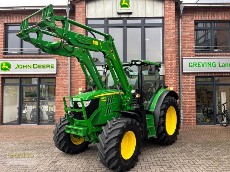 Traktor del tipo John Deere 6125R inkl. John Deere H340, Gebrauchtmaschine In Ahaus