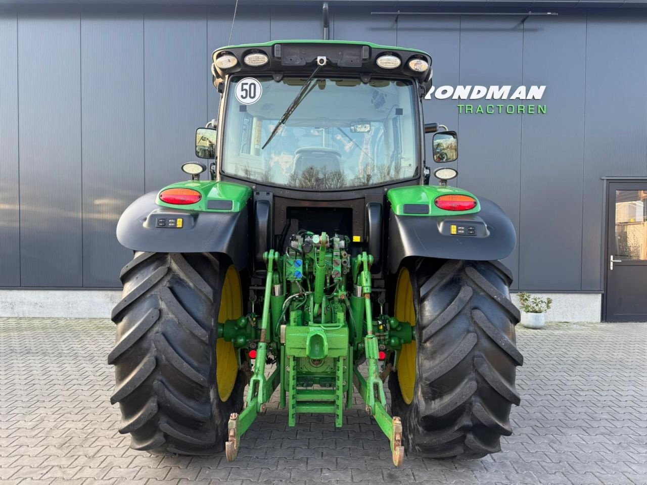 Traktor Türe ait John Deere 6125R, Gebrauchtmaschine içinde Daarle (resim 7)