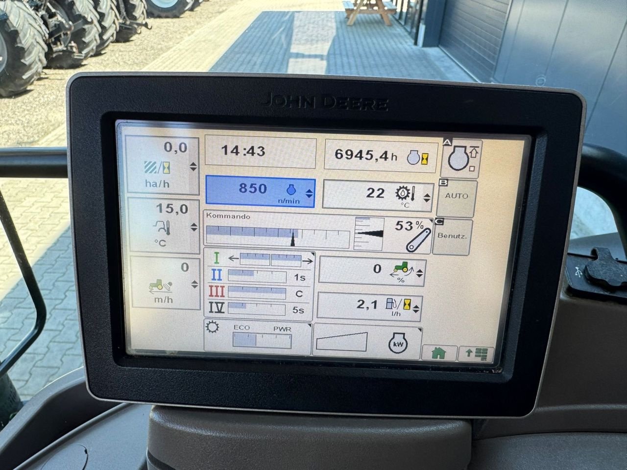 Traktor типа John Deere 6125R, Gebrauchtmaschine в Daarle (Фотография 11)