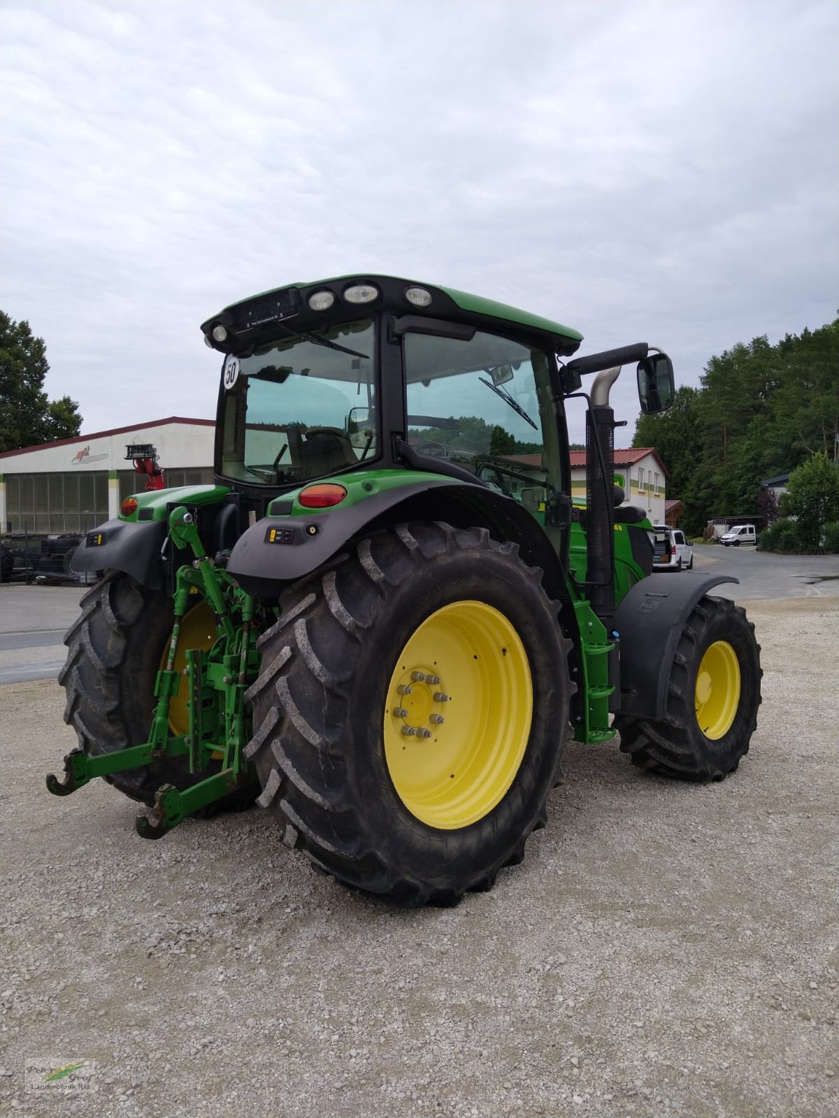 Traktor типа John Deere 6125R, Gebrauchtmaschine в Pegnitz-Bronn (Фотография 4)