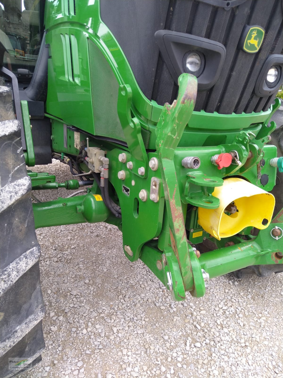 Traktor типа John Deere 6125R, Gebrauchtmaschine в Pegnitz-Bronn (Фотография 7)