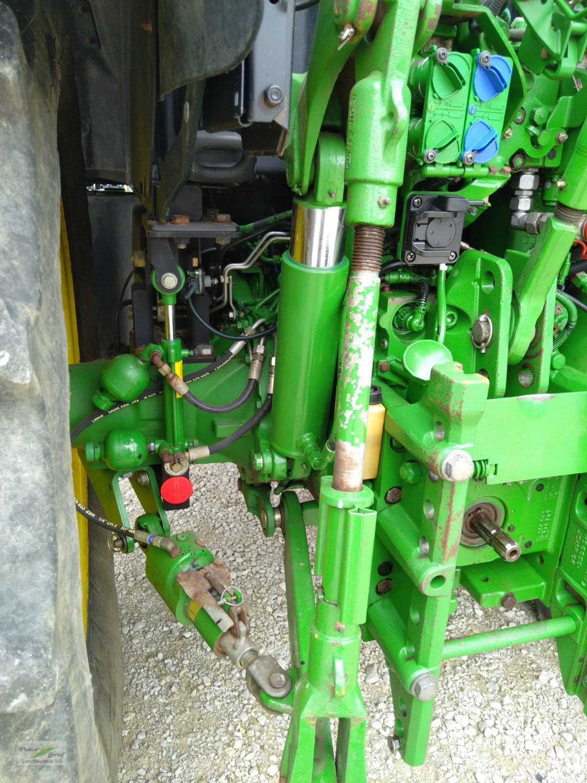 Traktor типа John Deere 6125R, Gebrauchtmaschine в Pegnitz-Bronn (Фотография 10)