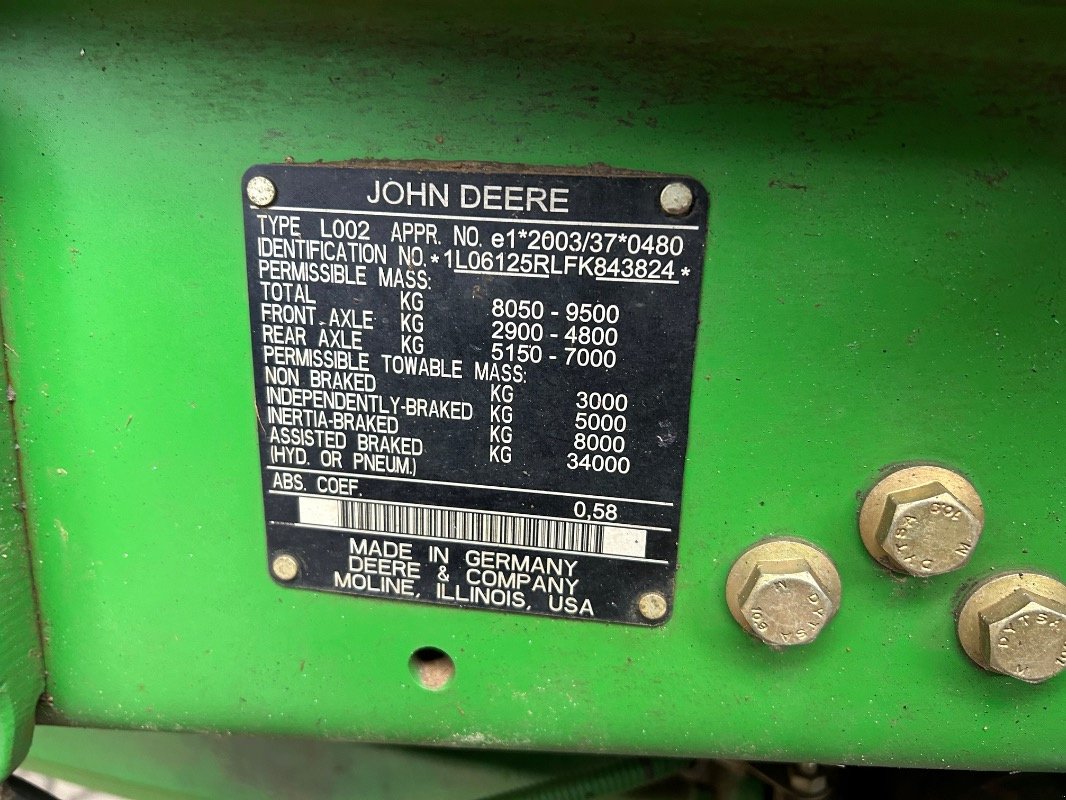 Traktor van het type John Deere 6125R, Gebrauchtmaschine in Sittensen (Foto 20)