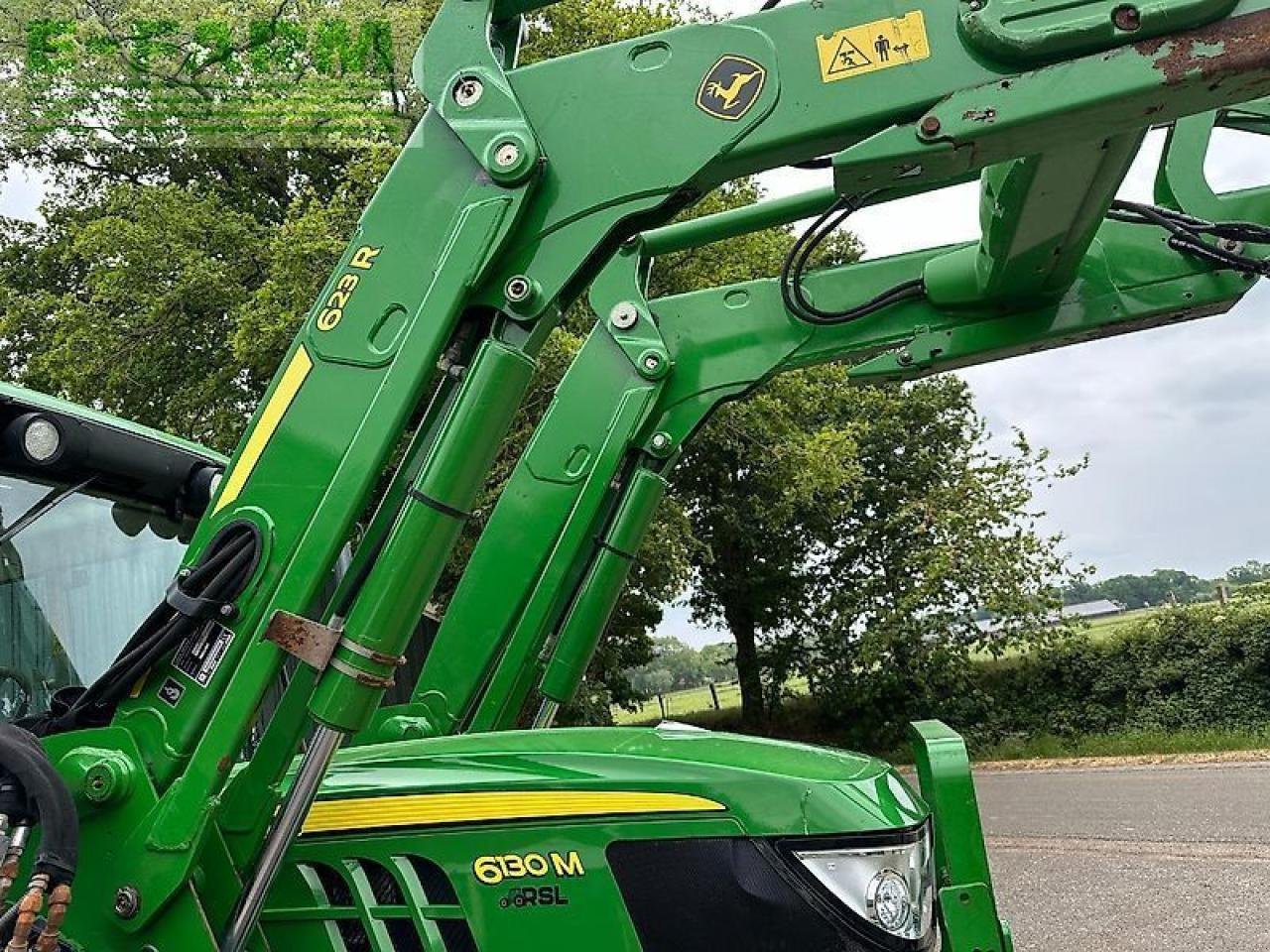 Traktor typu John Deere 6130m command quad+frontlader 623r, Gebrauchtmaschine v PS LEMELE (Obrázek 11)