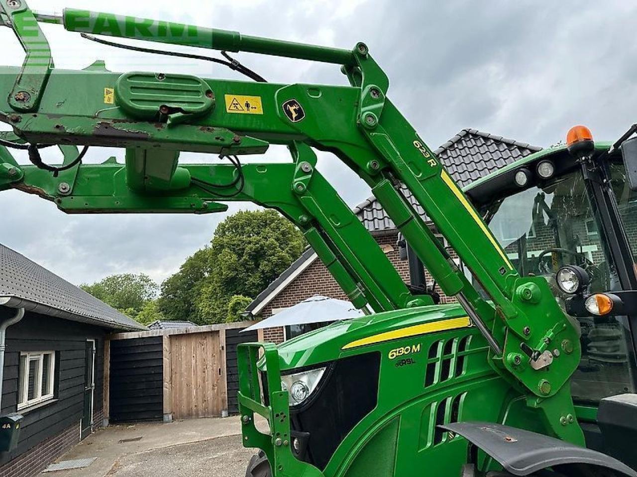 Traktor typu John Deere 6130m command quad+frontlader 623r, Gebrauchtmaschine v PS LEMELE (Obrázek 13)