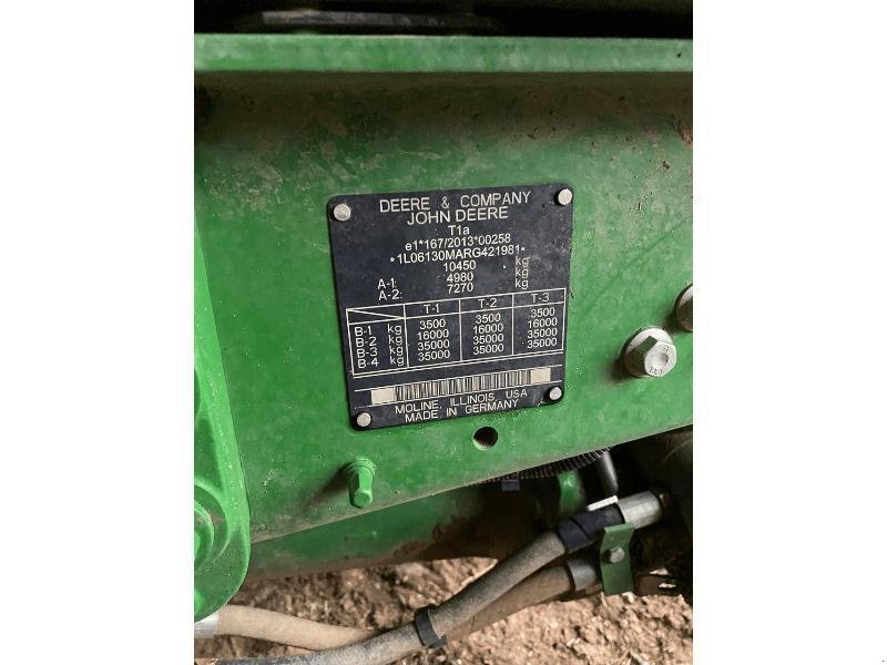 Traktor типа John Deere 6130M, Gebrauchtmaschine в SAINT-GERMAIN DU PUY (Фотография 10)