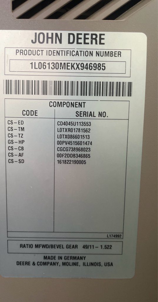 Traktor typu John Deere 6130M, Gebrauchtmaschine v ATHIS (Obrázek 2)